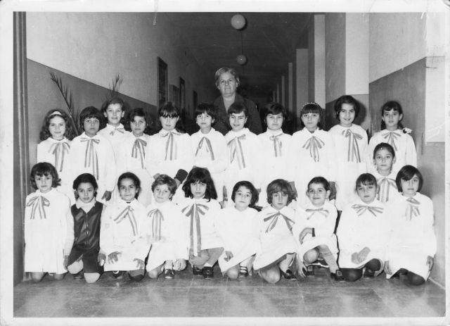 1969 - classe elementare maestra Lanzo